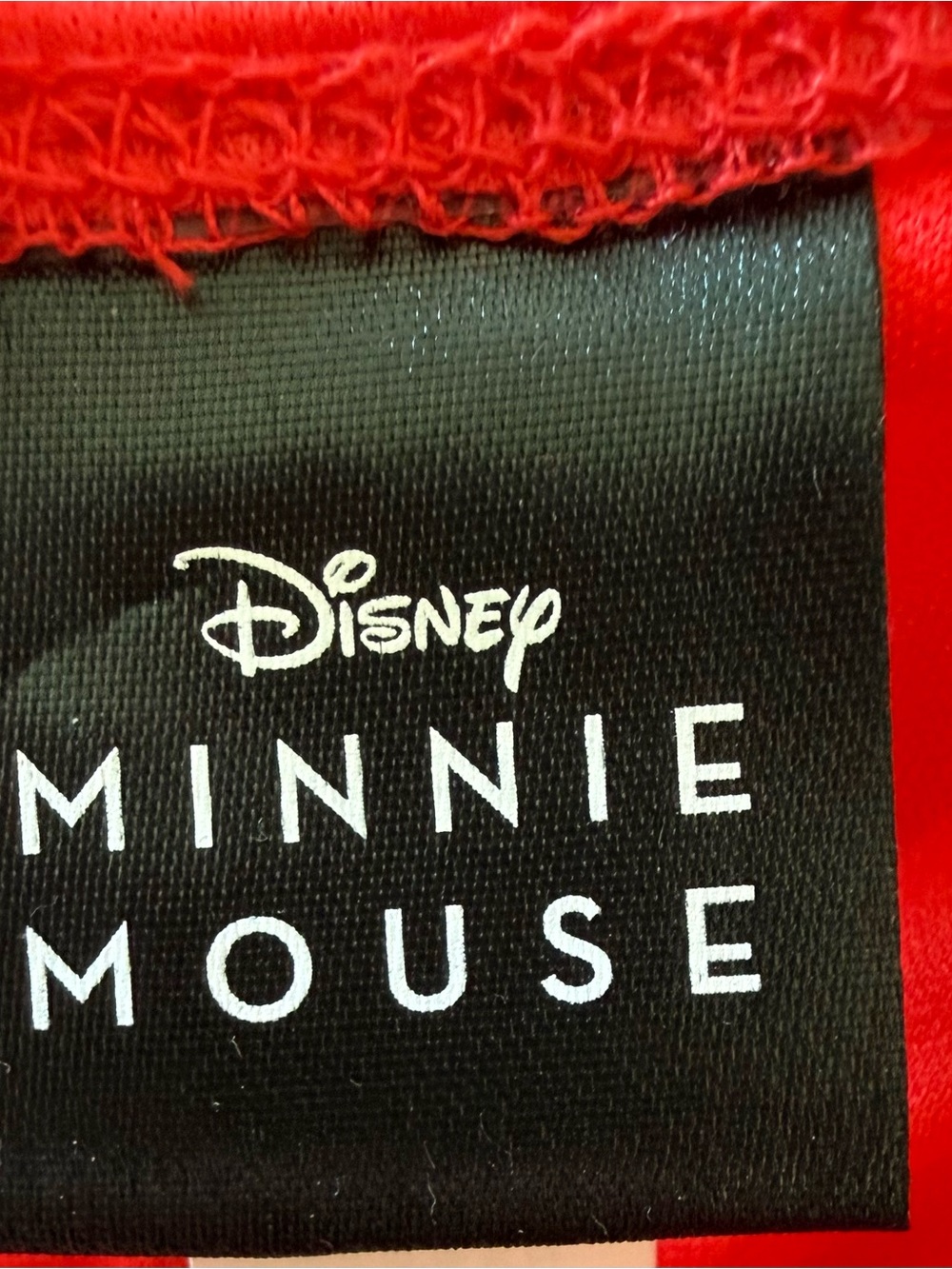 Disney Minnie Mouse Costume Dress with Bow Headband Size Adult Small 2-4 - Picture 2 of 12